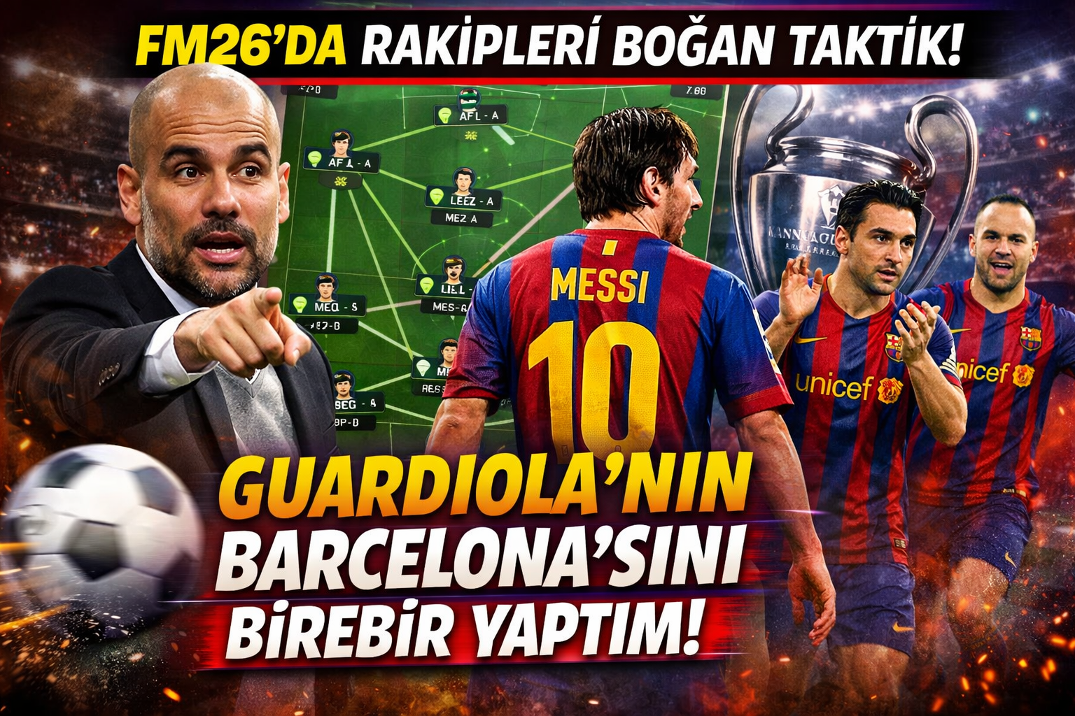 Guardiola'nın Barcelona'sı FM26'da