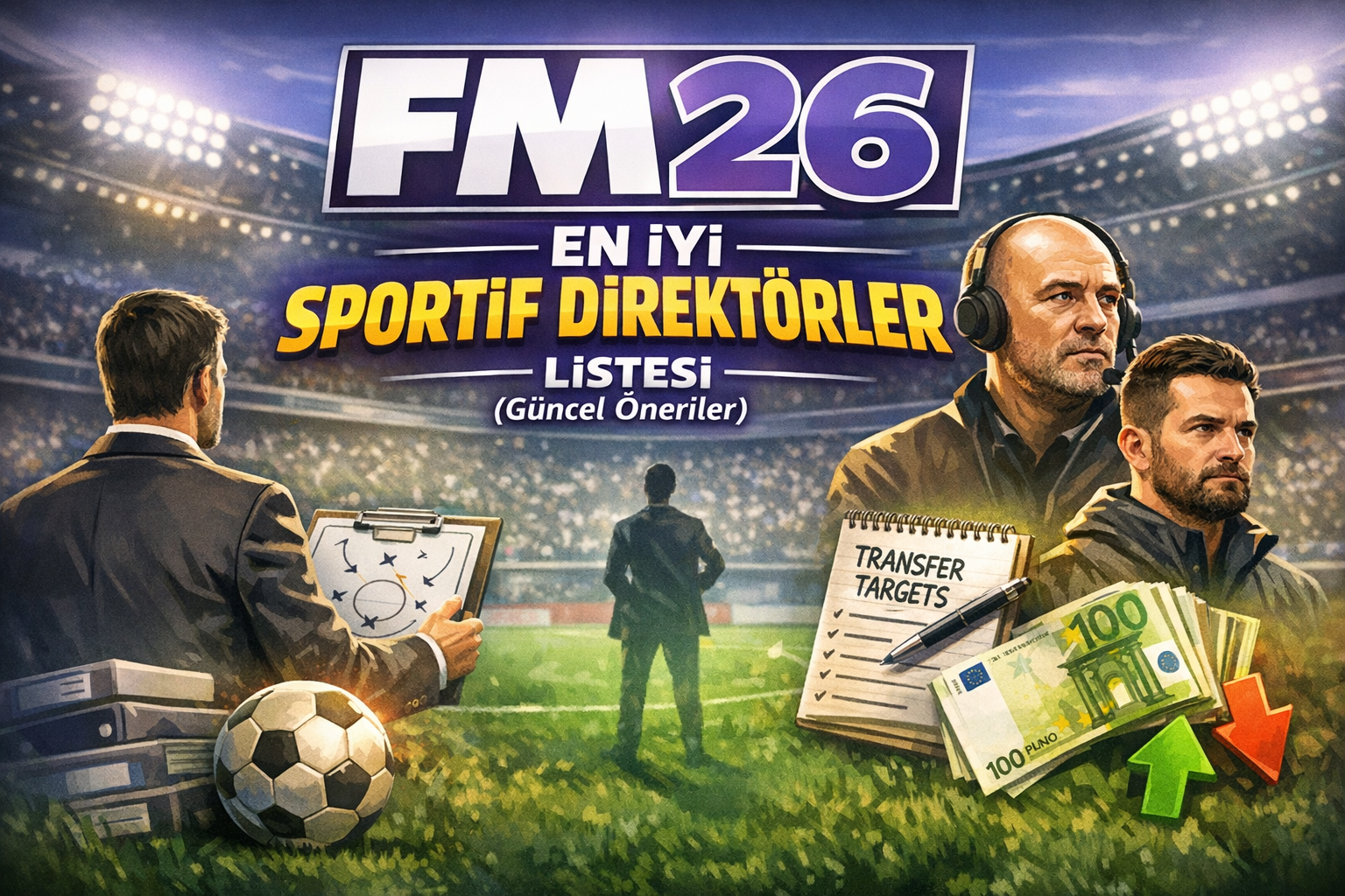 FM26 en iyi sportif direktörler listesi kapak görseli